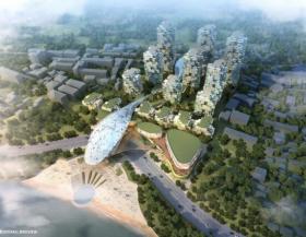 [陕西]特色的现代山水园林城市建筑方案文本