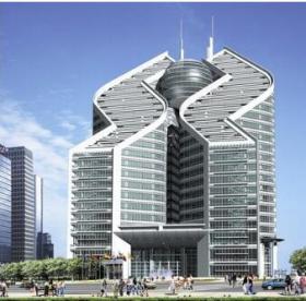 [广州]22层现代风格知名金融企业大厦建筑设计方案文本