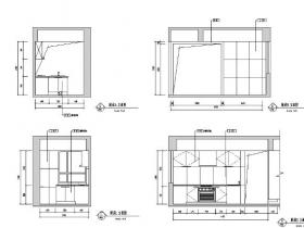 三亚时代海岸C-2蓝色维也纳样板间室内设计施工图