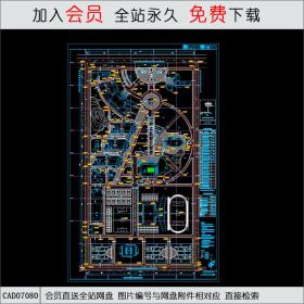 西安邮电学院新校区总平面规划CAD