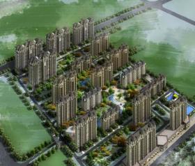 [北京]孔雀大卫城住宅小区规划设计方案文本