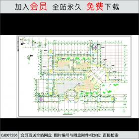 某学校教学楼广场环境设计图CAD