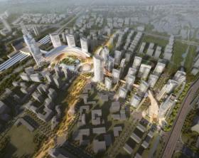 杭州站东侧望江新城项目综合开发概念设计