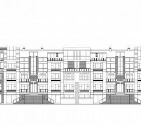 [四川]某五层花园洋房建筑方案图（含效果图）