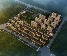 [山西]某新古典风格住区建筑设计方案文本模型