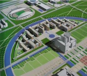 [郑州]某大学新校区规划及建筑方案设计
