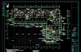 008 欧式风格二层6班幼儿园建筑施工图（CAD）