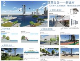 蓬莱仙岛——新城市 山东养马岛滨海城市概念性规划设计