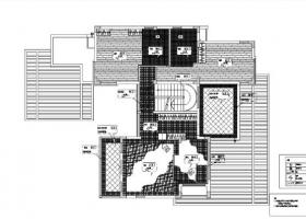 福建摩洛哥现代风格室内设计施工图纸
