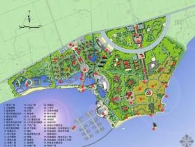 山东某滨海文化园景观设计图纸