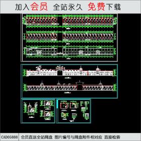 商铺设计扩出图CAD