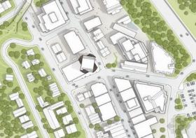 [美国]艺术中心商业建筑景观设计方案（英文方案文本）