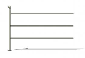 栏杆围栏SU模型 (42)