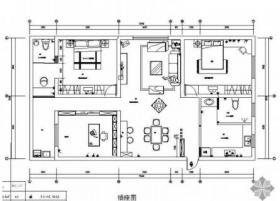 [上海]某三居室装修图