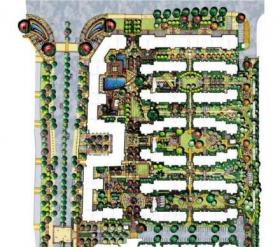 [长沙]花园小区景观设计方案