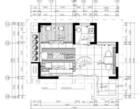 [广东]东莞鹿港小镇精装样板间施工图及效果图