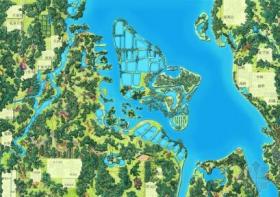 [山东]河道湿地公园景观规划设计（香港著名公司设计）