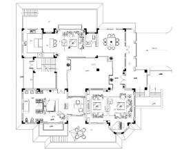 [成都]高文安_高山流水样板间施工图+实景图