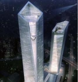 [长沙]某55层商业综合体建筑方案文本（243.6米）