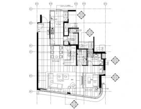 [香港]现代轻奢风格复式楼层装修全套施工图（附效果图）