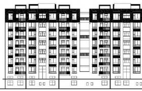深圳某八层住宅楼建筑施工图