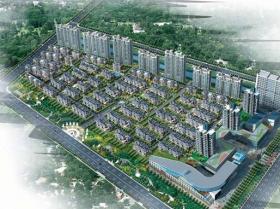 [昆山]花桥某商业住宅小区建筑方案文本