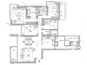 [杭州]梁志天_钱江新城D3样板间施工图​