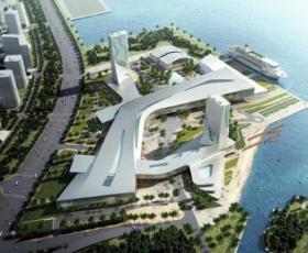 [福建]流线型滨海旅游服务中心设计方案文本（含多个地块...