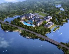 [江西]新中式四坡顶滨水园林式接待中心建筑设计方案文本