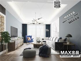 现代客厅3Dmax模型 (117)