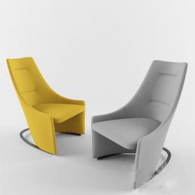 现代简约 座椅3Dmax模型 (5)