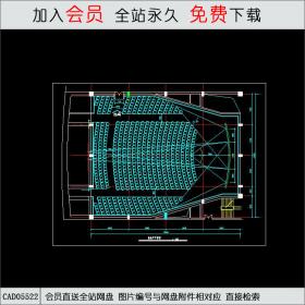 电影院建筑施工图.dwgCAD