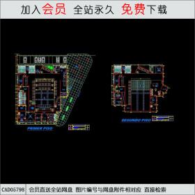 商业图CAD总平面