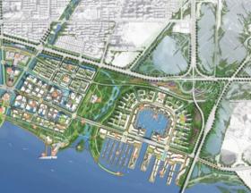 [广东]珠港新城滨水绿色开放城市设计文本