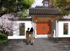 ​[北京]湖北清明上河园景观方案设计文本