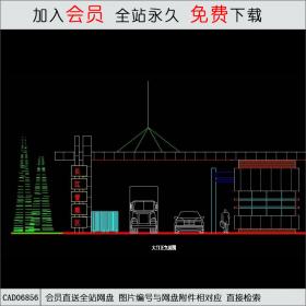 欧式风格大门16CAD