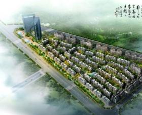 [成都]某国际广场现代住宅小区规划设计文本