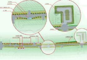 福建厦门某大街景观设计方案