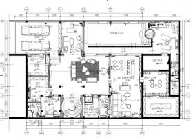 1200㎡超豪华私人独栋别墅全套施工图+方案PPT+高清效果...