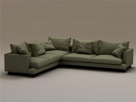 单个现代简约沙发3Dmax模型 (47)