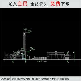 欧式风格大门14CAD