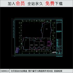 会所设计平面图CAD