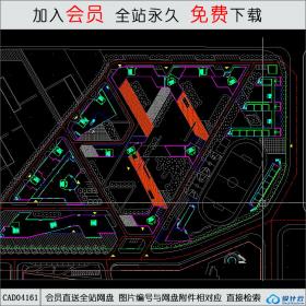 CAD04161北京欧陆经典住宅建筑规划CAD