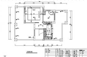 公园道一号样板间设计施工图（附效果图）