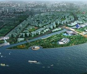 [上海]滨水城市控制性详细规划设计方案文本（含分图图则...
