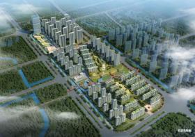 [江苏]现代风格居住区综合图建筑方案