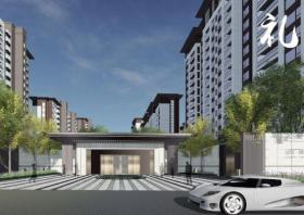 [江苏]冠城大通中式风格住宅景观方案设计（PDF+88页）