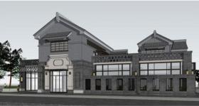 ZZ0137民国风格民宿客栈商业休闲会所中式古建筑改造方案...