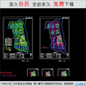 高端社区内部环境CAD