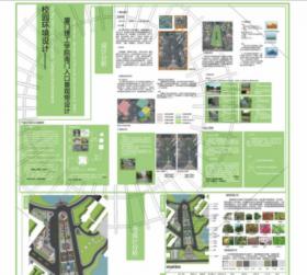 校园环境设计—— 厦门理工学院南门入口景观带设计